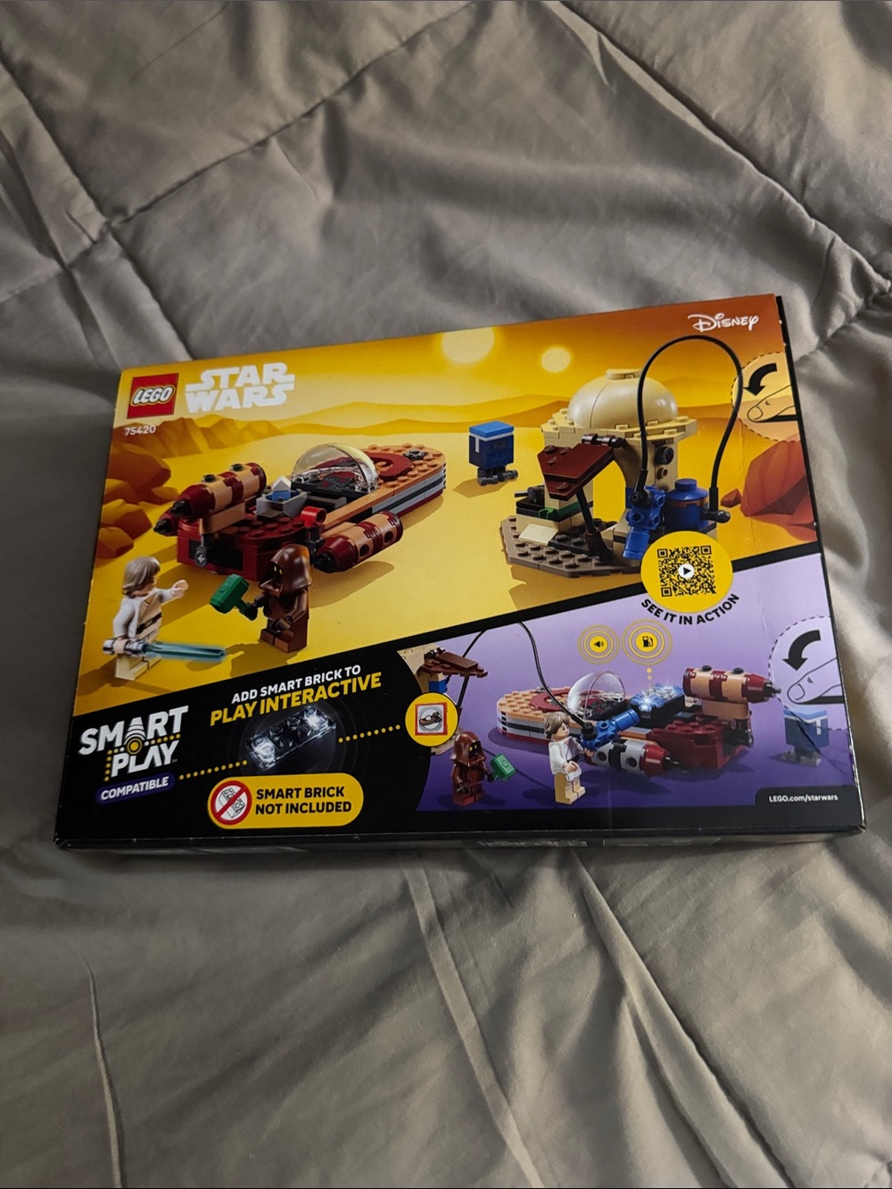 LEGO Star Wars Speeder and Desert Outpost Set - Red, Tan, Blue